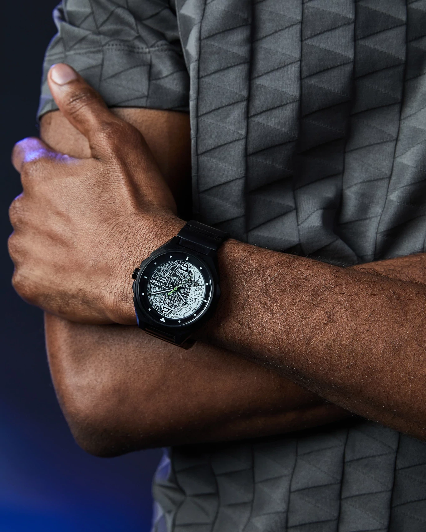 Death Star 2 Two-Tone Dial Stainless Steel Bracelet BJ6539-50W